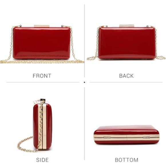 Women Evening Purses Clutch Bags Formal Party Clutches Wedding Purses Cocktail - Picture 3 of 7